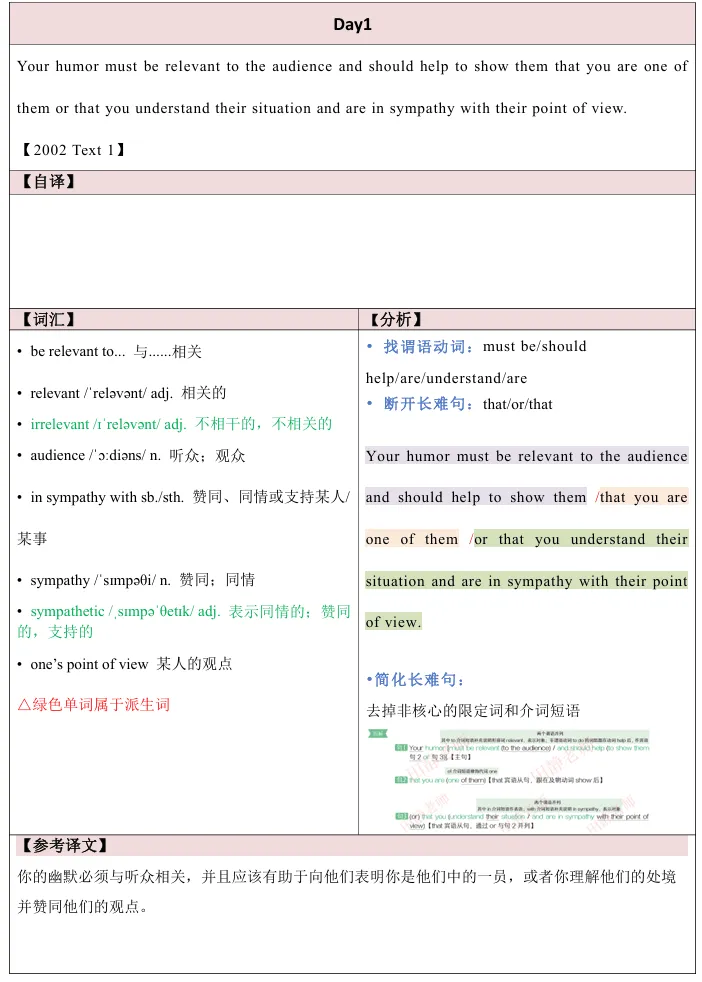 田静25考研英语《每日一句》长难句书课包