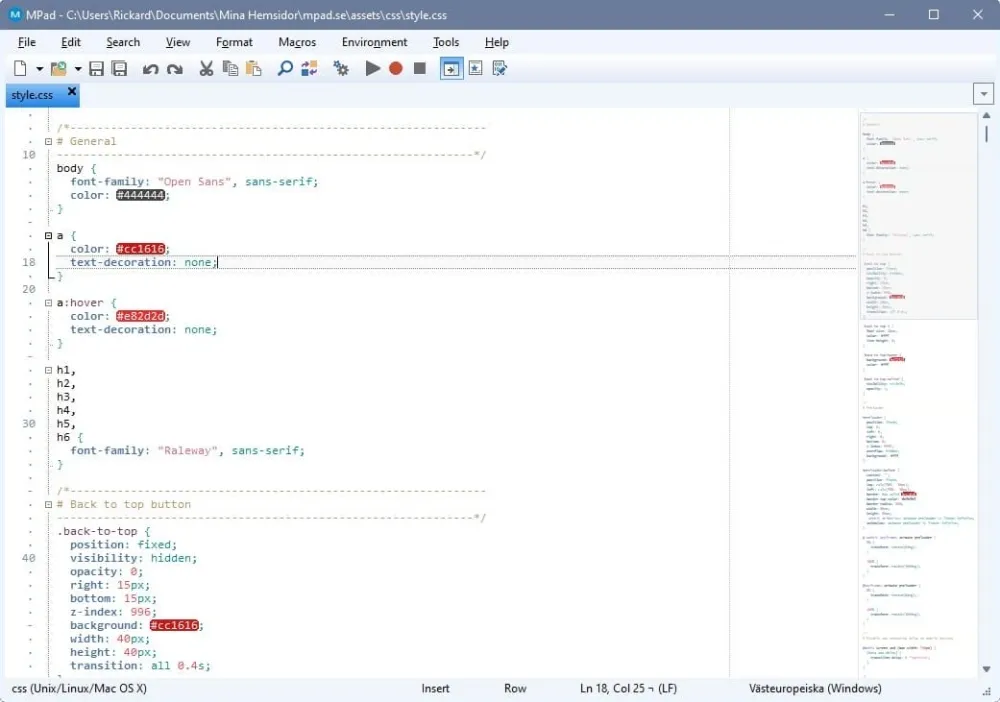 MPad高级代码编辑器:v1.36.1中文多语免费版