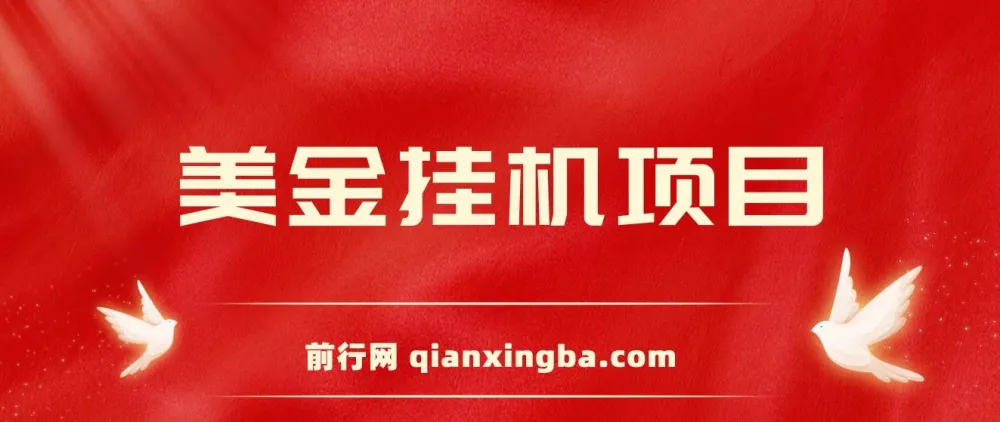 美金挂机项目:单窗口日赚12美元,官方免费插件助力小白轻松上手