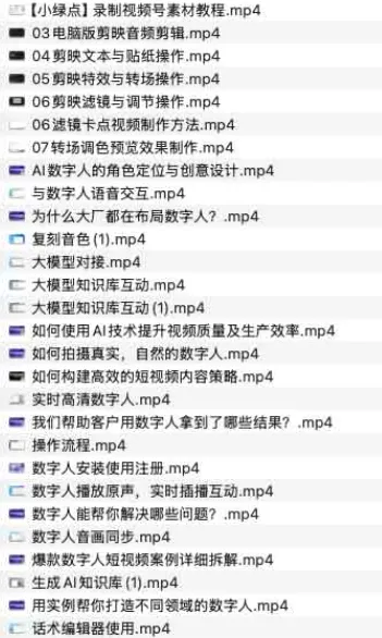 AI数字人制作:零基础至大神进阶课程