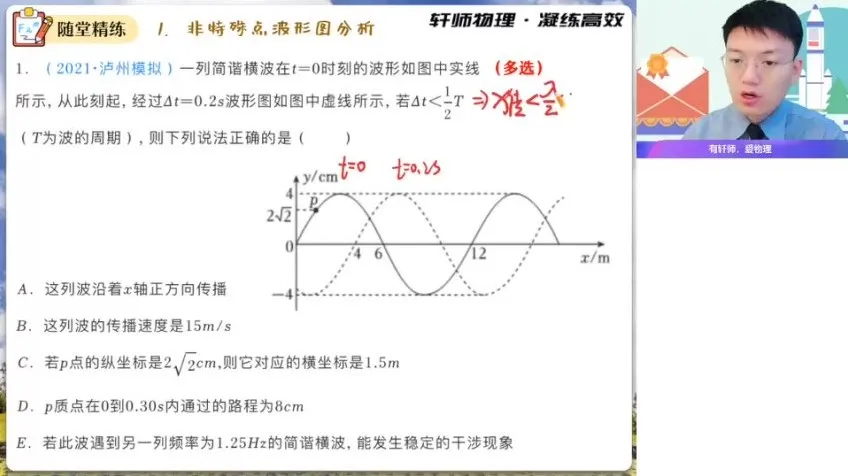 2024高二物理孙竟轩春季尖端班(含题型精讲)