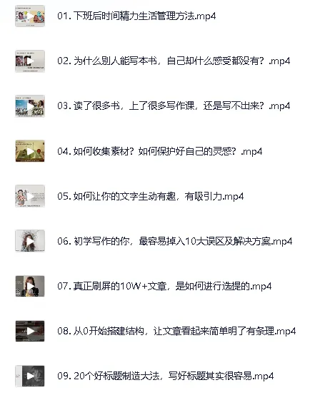 职场人士下班写作成长课程:从零到变现全流程指南