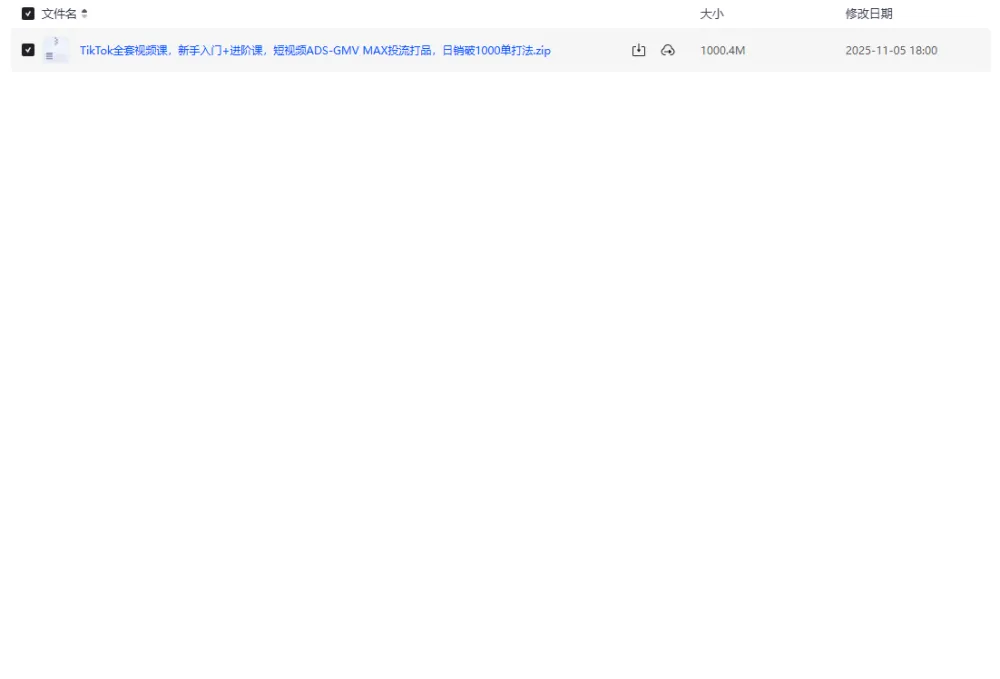 TikTok电商实战课:ADS投流与达人带货增长打法