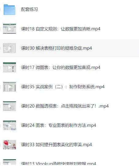 36节Excel课程:从入门到高手进阶