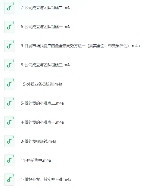 手把手教你做好外贸：外贸业务全环节培训课程