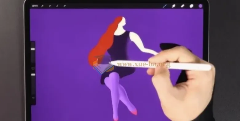 Procreate绘画与插图全阶段课程（含素材）