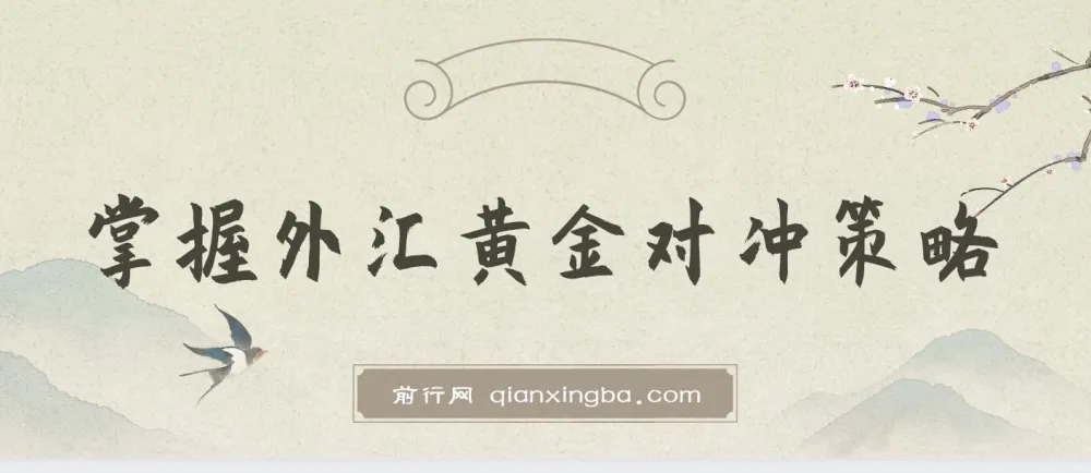 外汇黄金对冲投资策略：小众高回报创业机遇