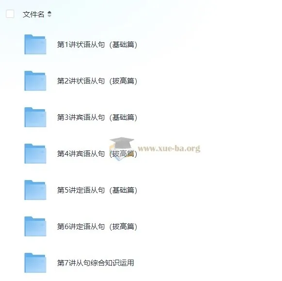 新概念英语:从句综合篇重难点语法精讲精练
