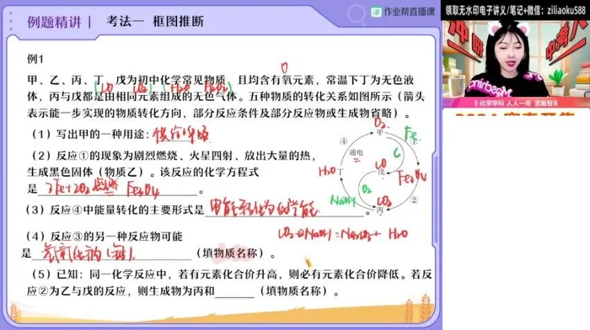 2024中考化学S班：秋季高效提分课程