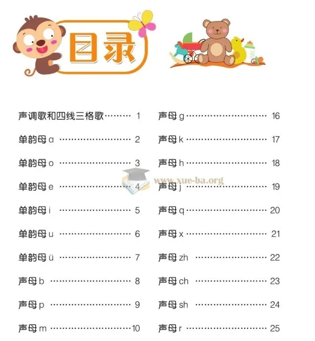 学前幼儿拼音幼小衔接资料：依据3 - 6岁儿童学习与发展指南编写