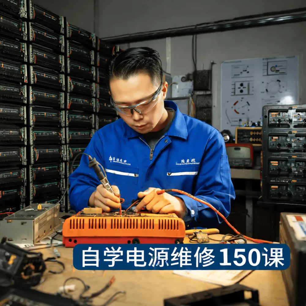 刘坚强老师主讲：自学电源维修150课
