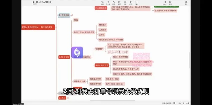 陶金金《小红书店铺实战入门:从0到1开店指南》