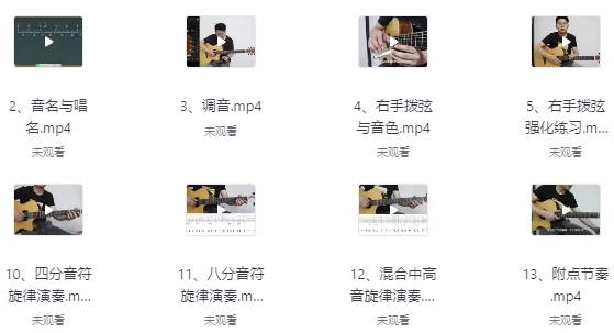 吉他零基础系统教程：从入门到大师级