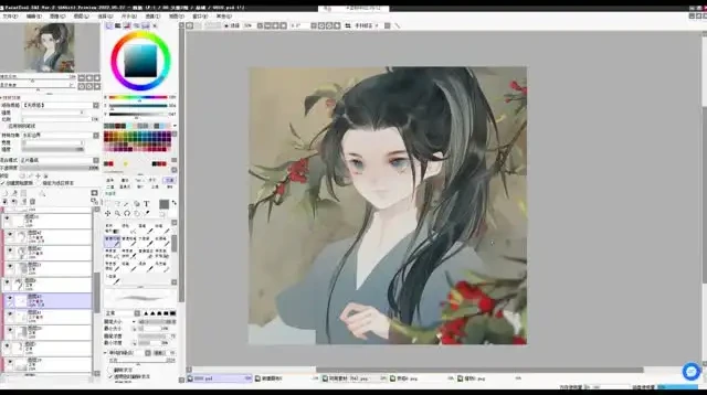 齐天大猫《古风头像绘画技巧全解析》课程