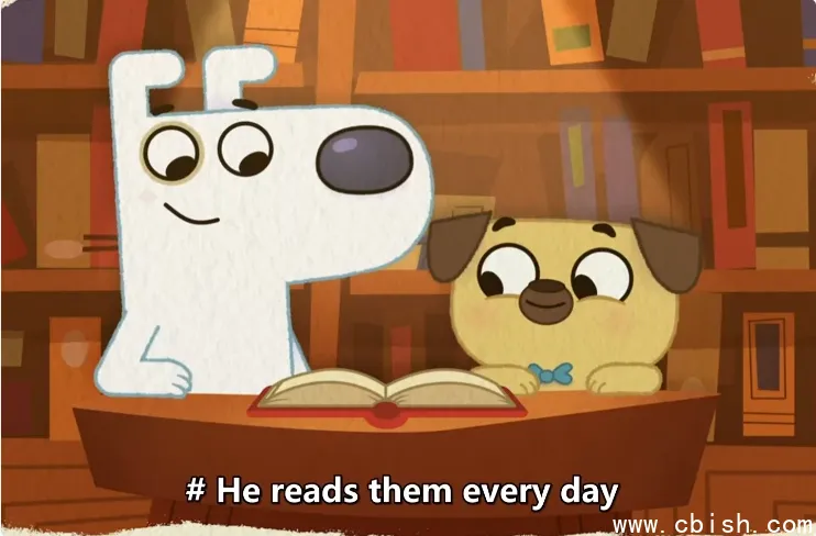 BBC经典英语启蒙动画《狗狗爱读书 Dog Loves Books》：培养儿童阅读兴趣的优质之选