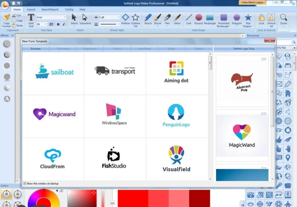 Sothink Logo Maker Professional 硕思Logo设计师：专业标志设计软件