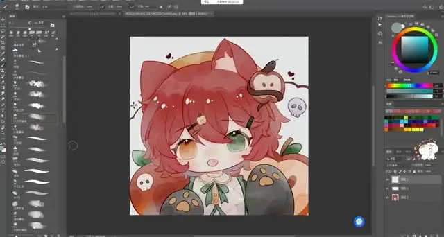 鹅七生菜Q版头像绘制全攻略：从基础到高级技巧课程