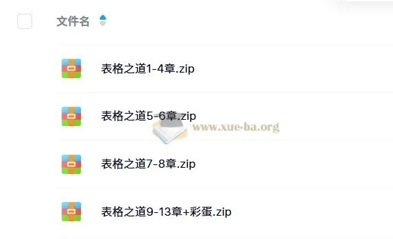 《Excel表格之道专业版：Excel进阶学习培训视频》
