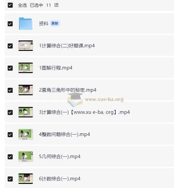 2025 小学数学小升初:六年级数学培训 S 班(史乐 下)