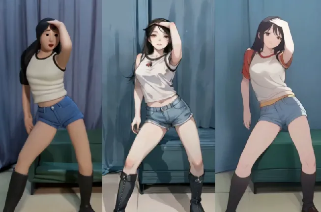 AI发光短裙舞蹈视频制作教程:新手快速上手指南