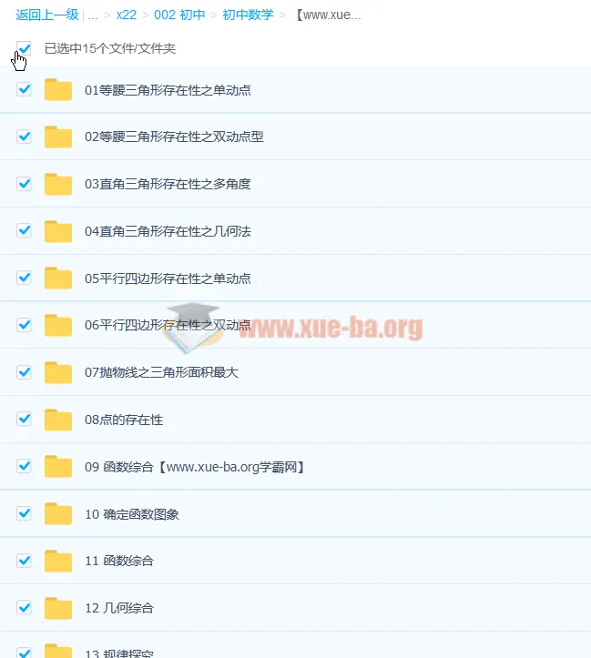 王冠兵董琳《中考数学压轴题分类详解 15 讲》带讲义