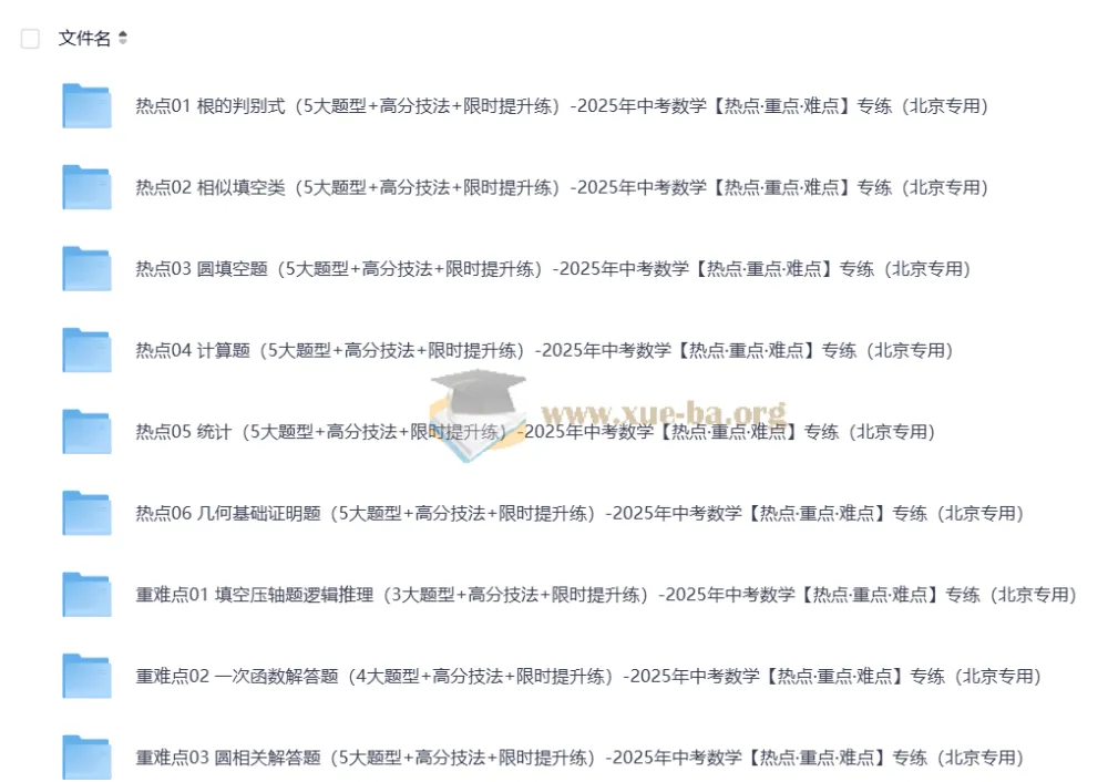 2025年中考数学【热点•重点•难点】专练（完整版）