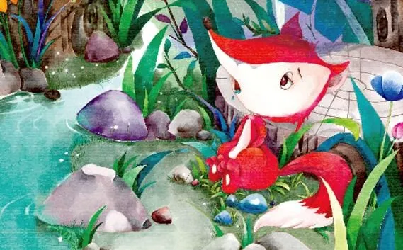 儿童绘本故事《乌鸦和狐狸》PPT：经典伊索寓言呈现