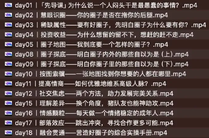 黄先生人脉提升训练营：全方位提升社交与情商课程