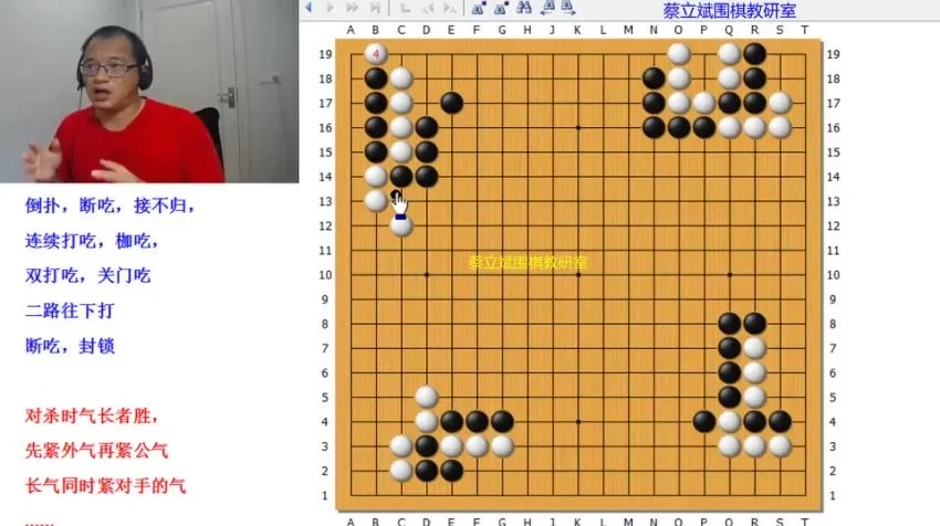 蔡立斌零基础围棋入门：20天从规则到实战课程