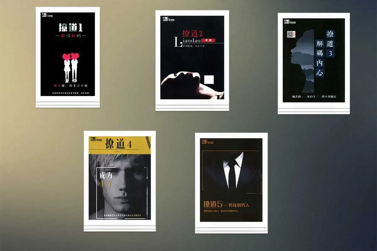 绝版男生恋爱书籍:《撩道》1 - 5系列