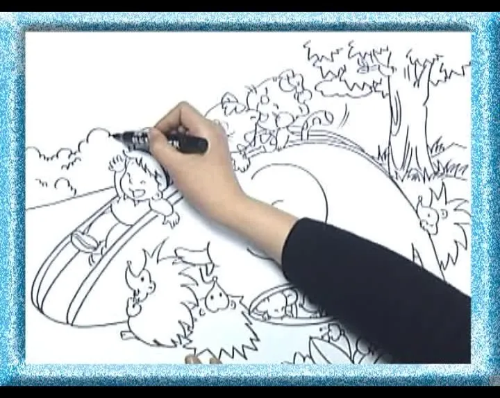 儿童创意美术100课:系统教学视频全集