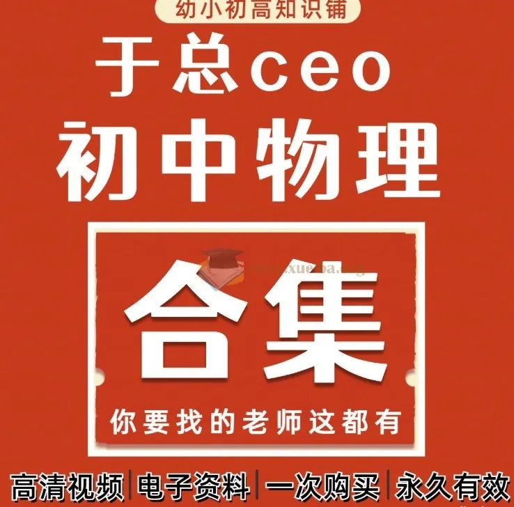 于总CEO人教版初中物理全套视频课