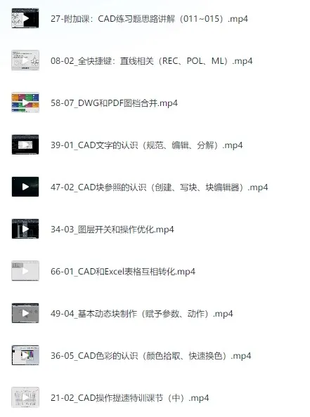 Tutor南洋 - CAD工作技能80节课程：全面掌握核心技能