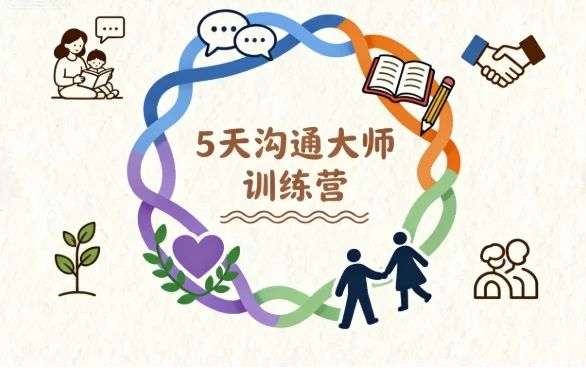 5天沟通大师训练营：重塑家庭关系的亲子沟通课程