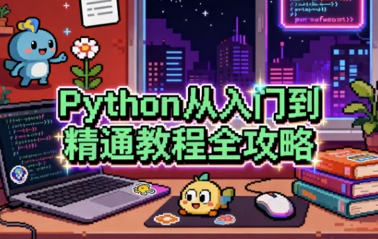 《Python从入门到精通教程全攻略：含编程、机器学习与爬虫等内容》