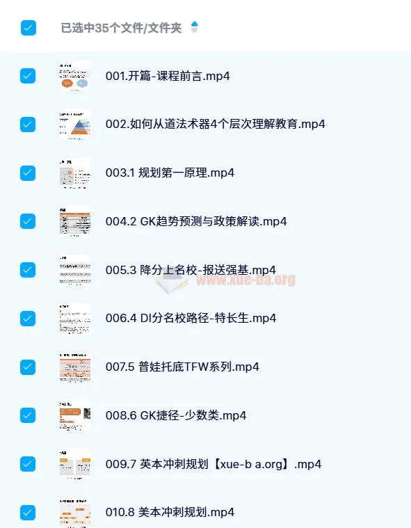 哈佛亮爸教育领航营：全面教育规划课程