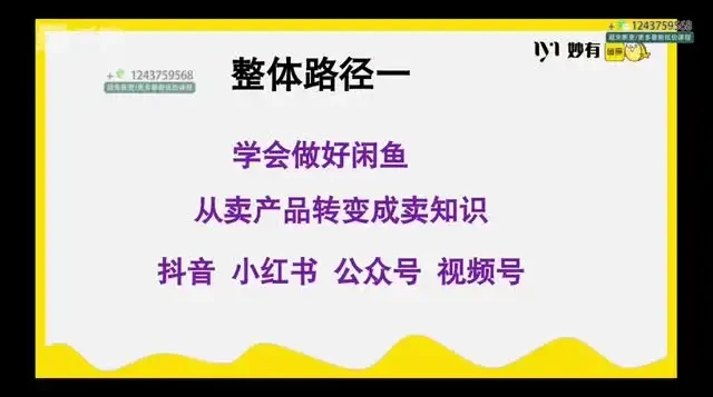 闲鱼无货源电商实战课程：零基础到月入1.5万