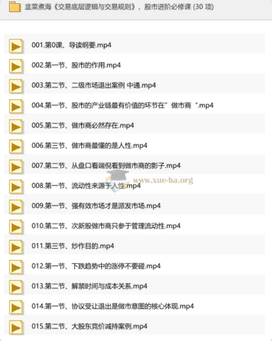 韭菜煮海:《交易底层逻辑与交易规则》股市进阶必修课