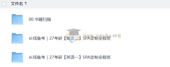 2027考研英语：石雷鹏橙啦SPA定制全程班