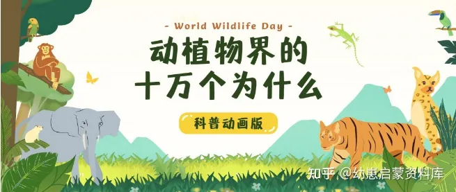 学而思KIDS学堂《动植物界的十万个为什么》科普动画