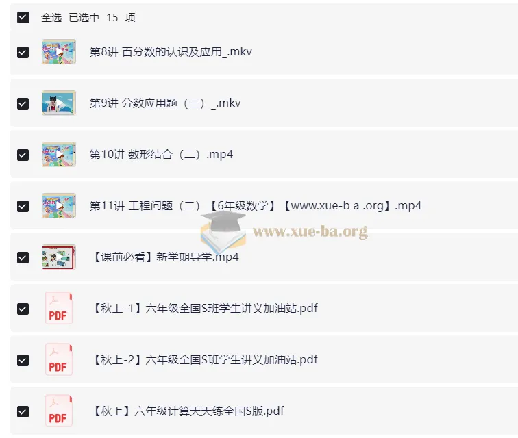 2025小学数学五升六六年级数学培训S班(史乐)