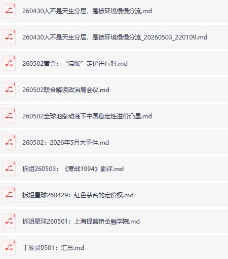 全网付费文章·大佬文集圈·学习先锋精选研报(5月1-3日更新)