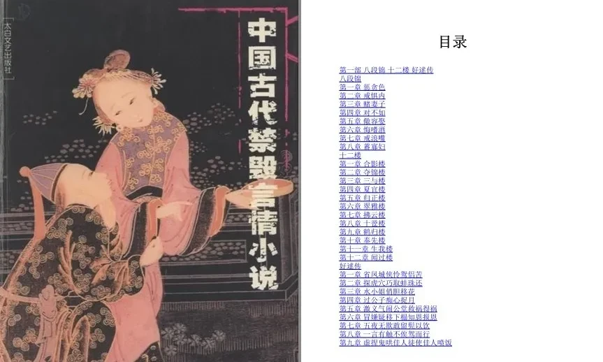 中国古代禁毁言情小说套装18册（无删减版）[PDF]