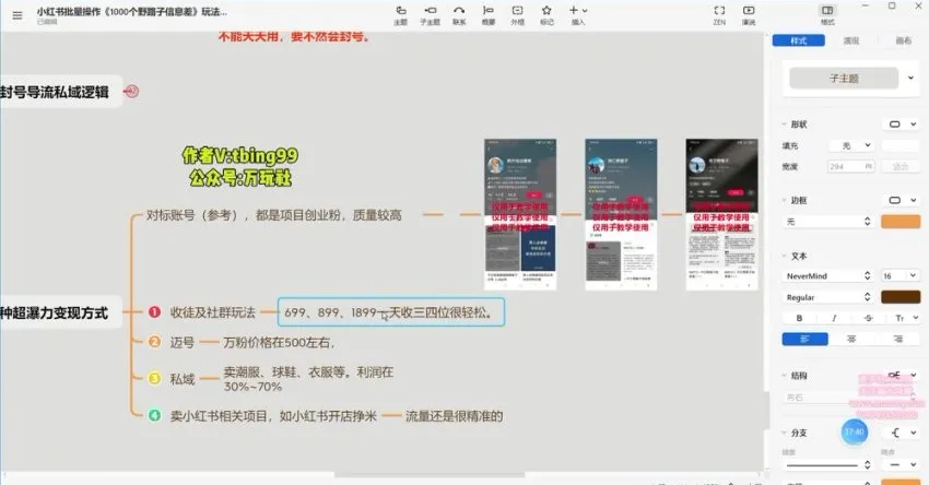 小红书高效引流实战指南:1000+信息差玩法与防封策略