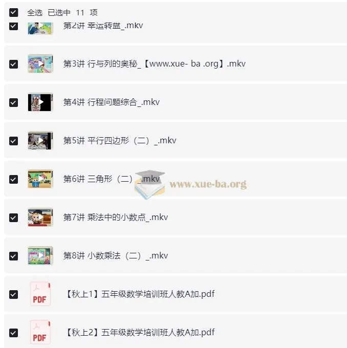 2025小学数学四升五培训A+班 房亮