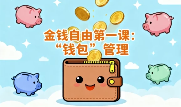 金钱自由第一课：“钱包”管理，构建个性化金钱体系