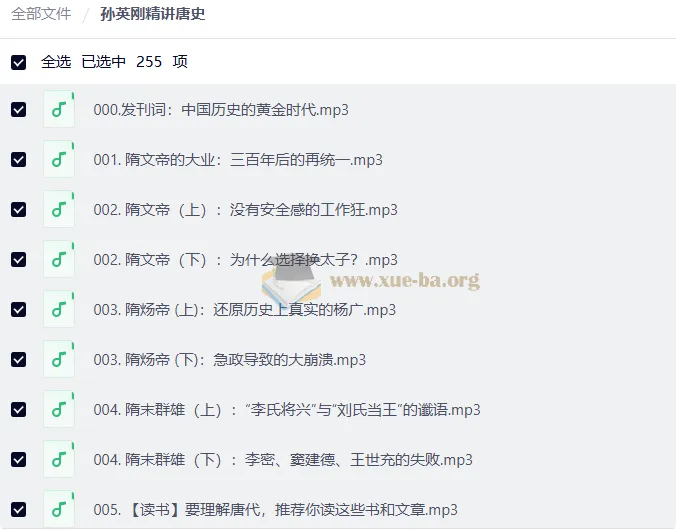 孙英刚精讲唐史:从隋唐嬗变到武周风云,一部听得懂的大唐兴衰史