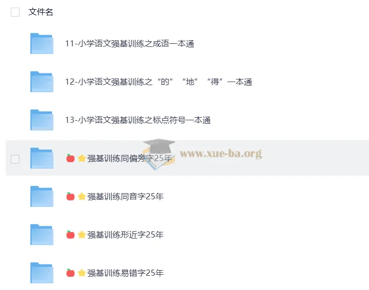 小学语文强基训练：成语、同音字、形近字等基础专项一本通