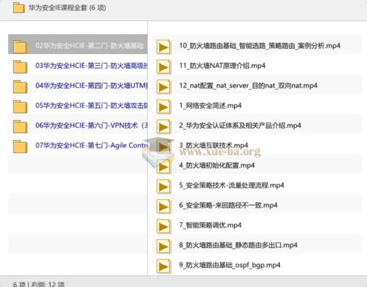 华为安全HCIE认证课程全套视频教程