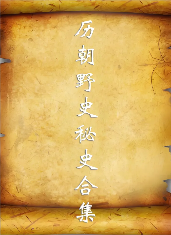 历朝历代野史秘史合集:正史之外的隐秘真相